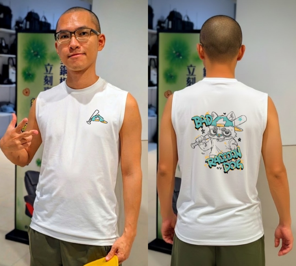 BAD RACCOON DOG -ワルたぬき- ｜タンクトップ（予約商品）