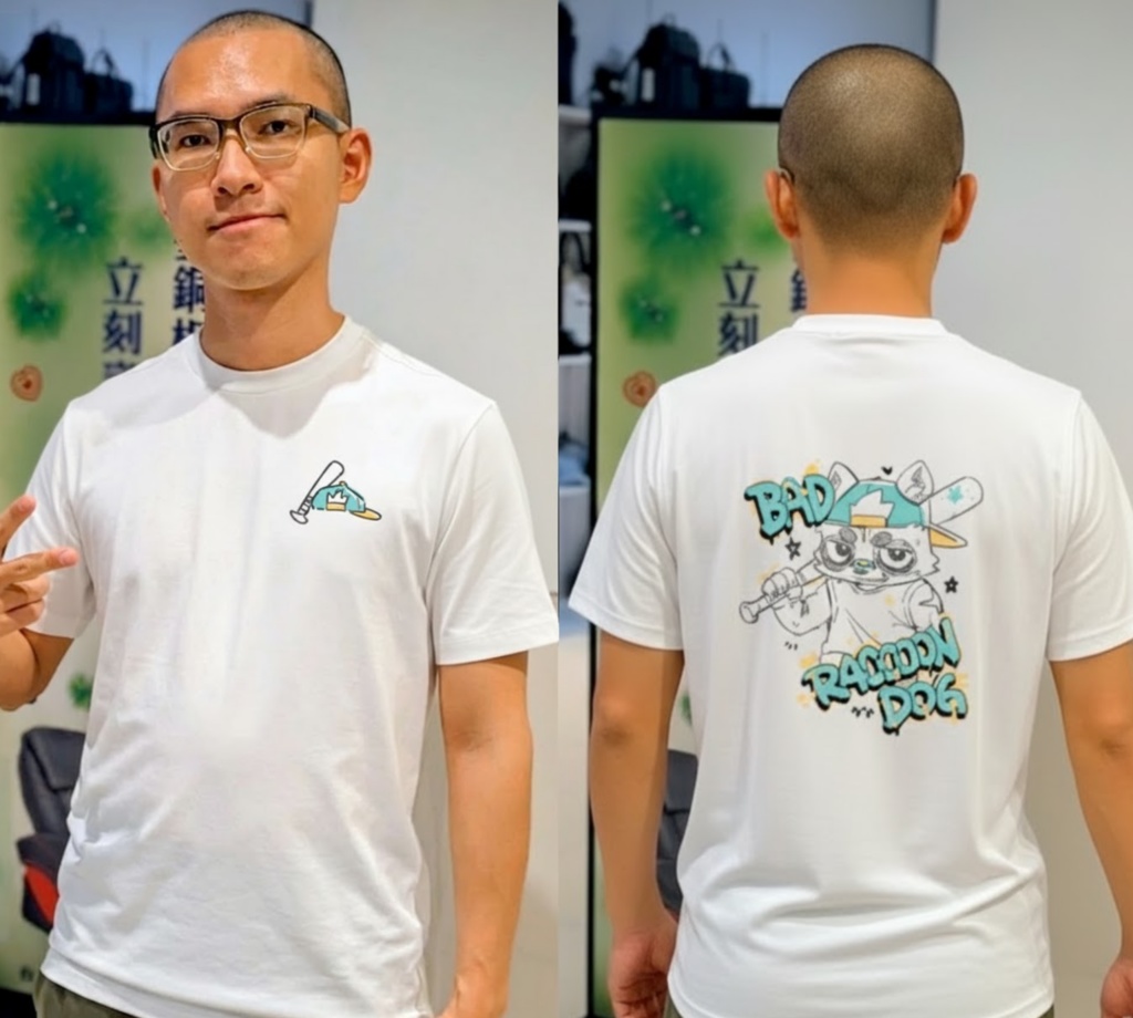 BAD RACCOON DOG -ワルたぬき- ｜T-shirt（予約商品）