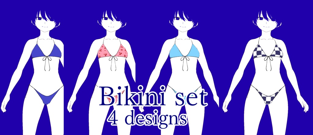 Cute n simple Bikini set