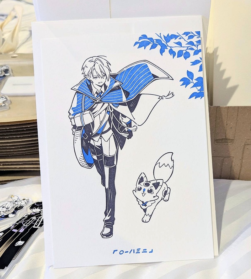 「〇一八三二本丸」おまけポスカ