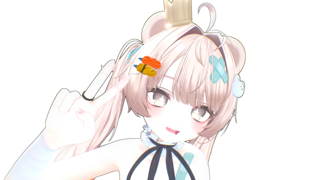 寿司ヘアピン、たまご味(サーモン追加)