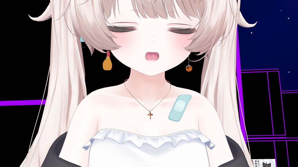 【無料】シンプル十字架ネックレス【海咲対応】