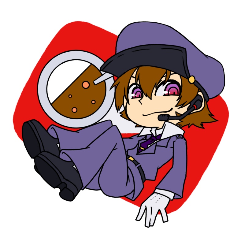 カレーニキアクリルキーホルダー(ようつべ)