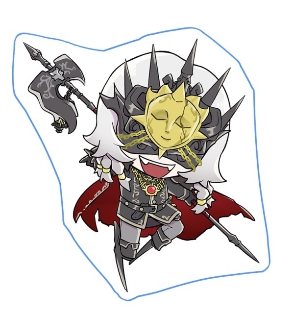 日を蝕む者シール