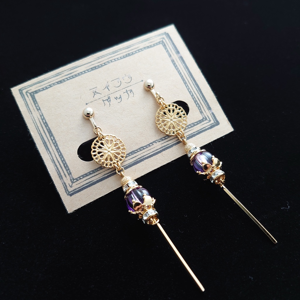 皇帝イメージイヤリング/ピアス