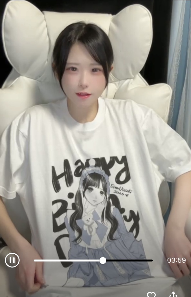 限定はぴばTシャツ2026ver.
