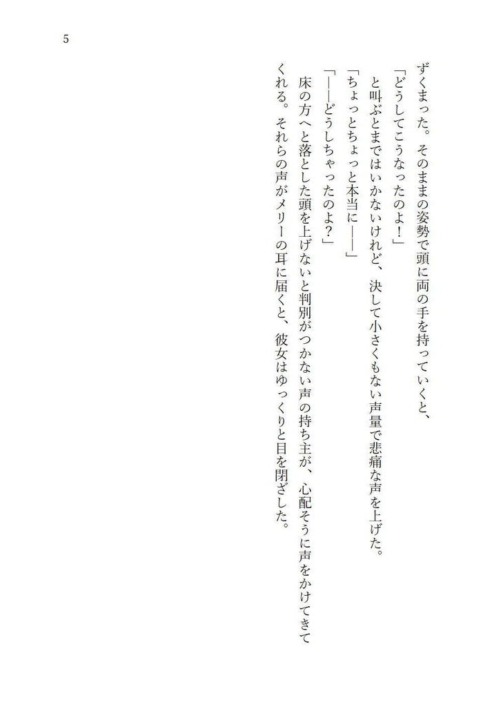 本日もハプニングです、メリーさん