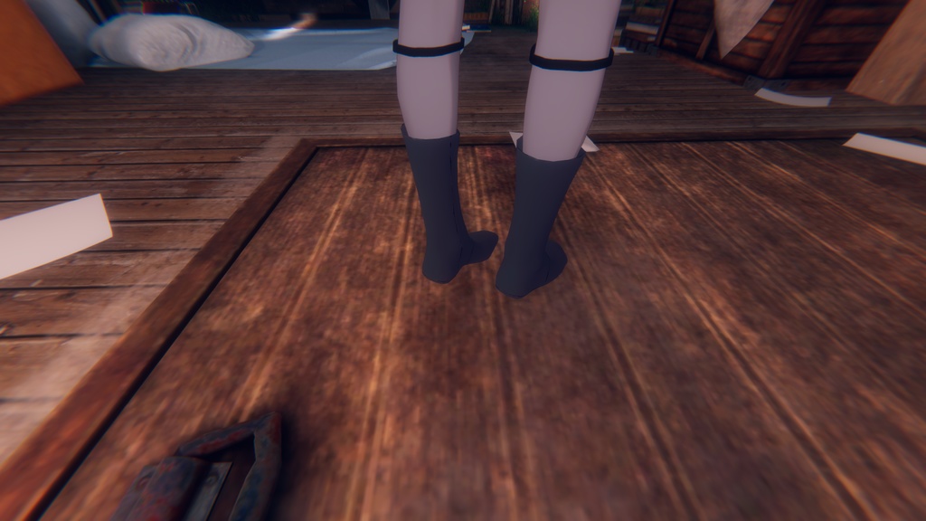 【マリシア対応】ガーターソックス&ブーツ