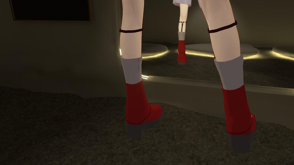 【マリシア対応】ガーターソックス&ブーツ