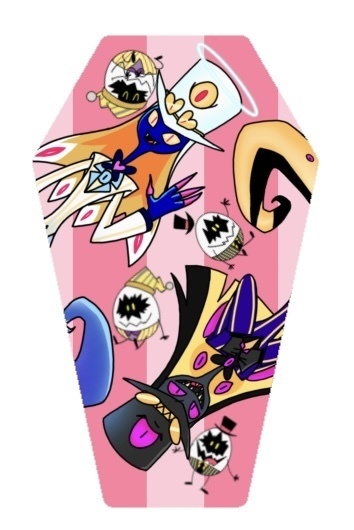 ハズビンホテル棺型キーホルダー