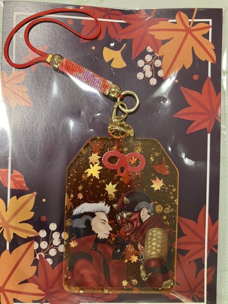 プトオク御守りアクリルキーホルダー