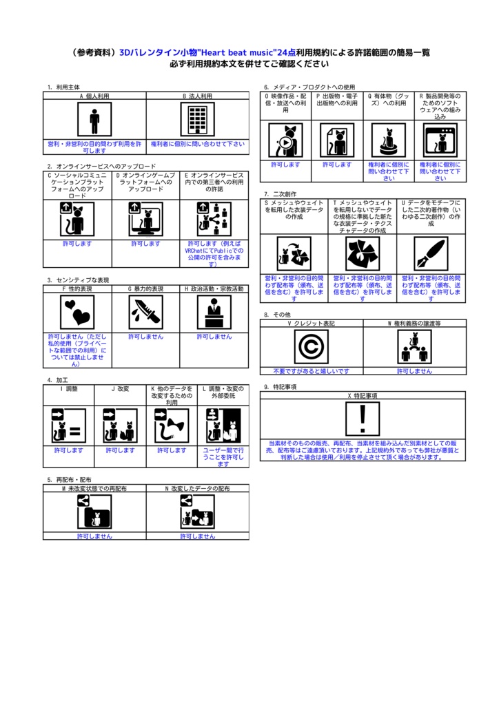 【3D素材】3Dバレンタイン小物24点