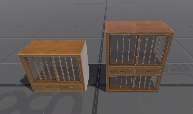 【3D小物】懐かしい記憶~棚~