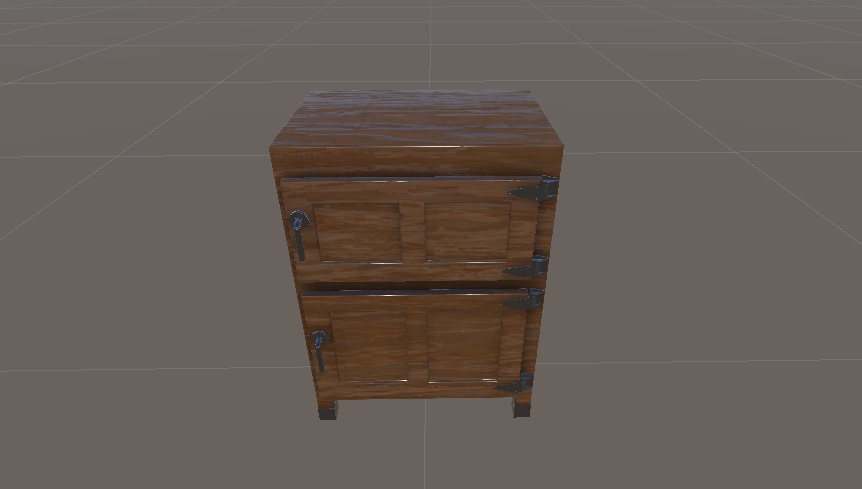 【3D小物】懐かしい記憶~冷蔵庫~