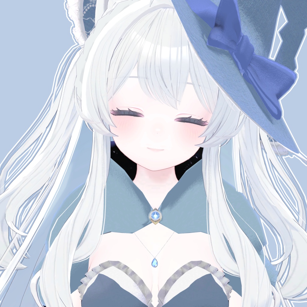 しずく型ネックレス