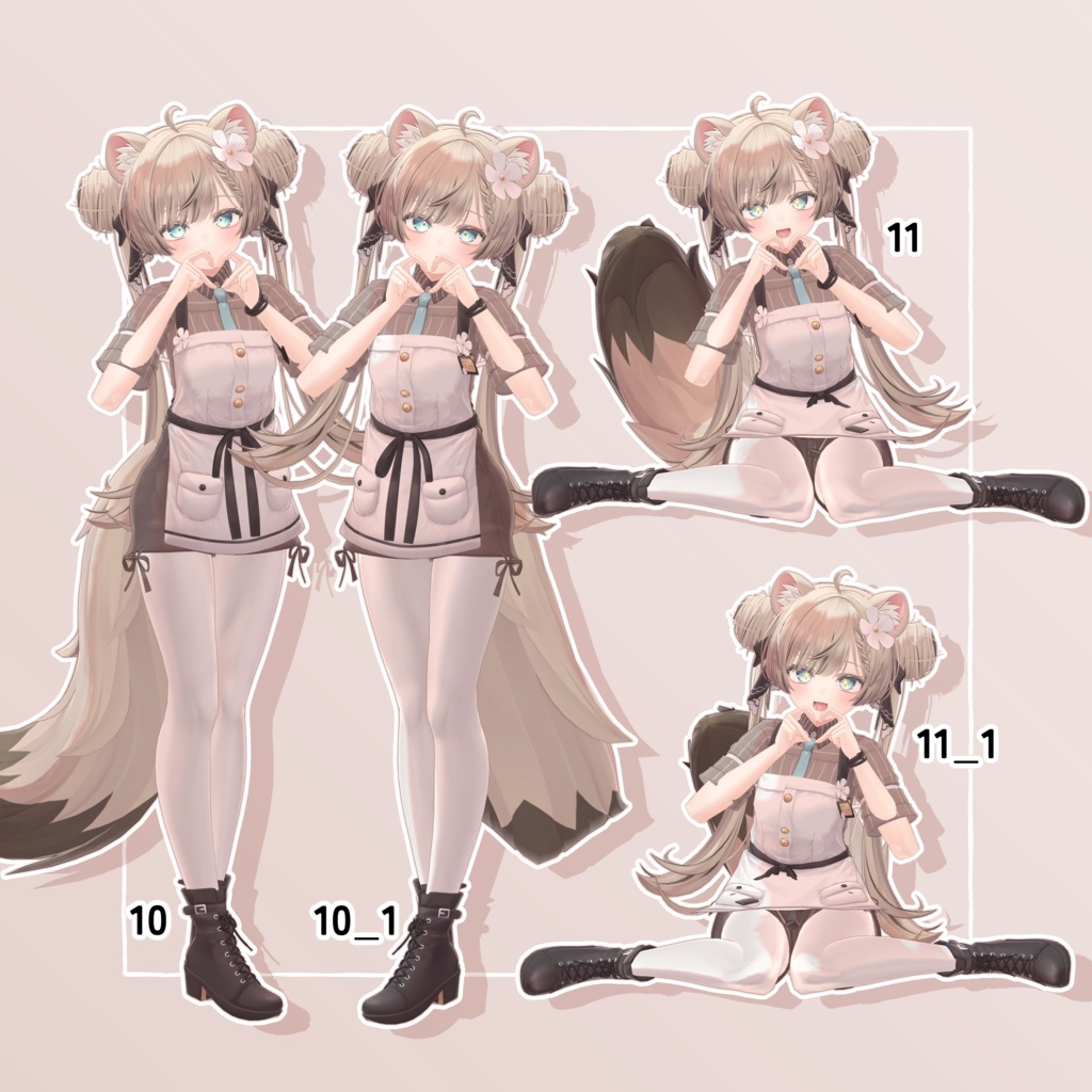 【お試し版あり】ハートポーズセット