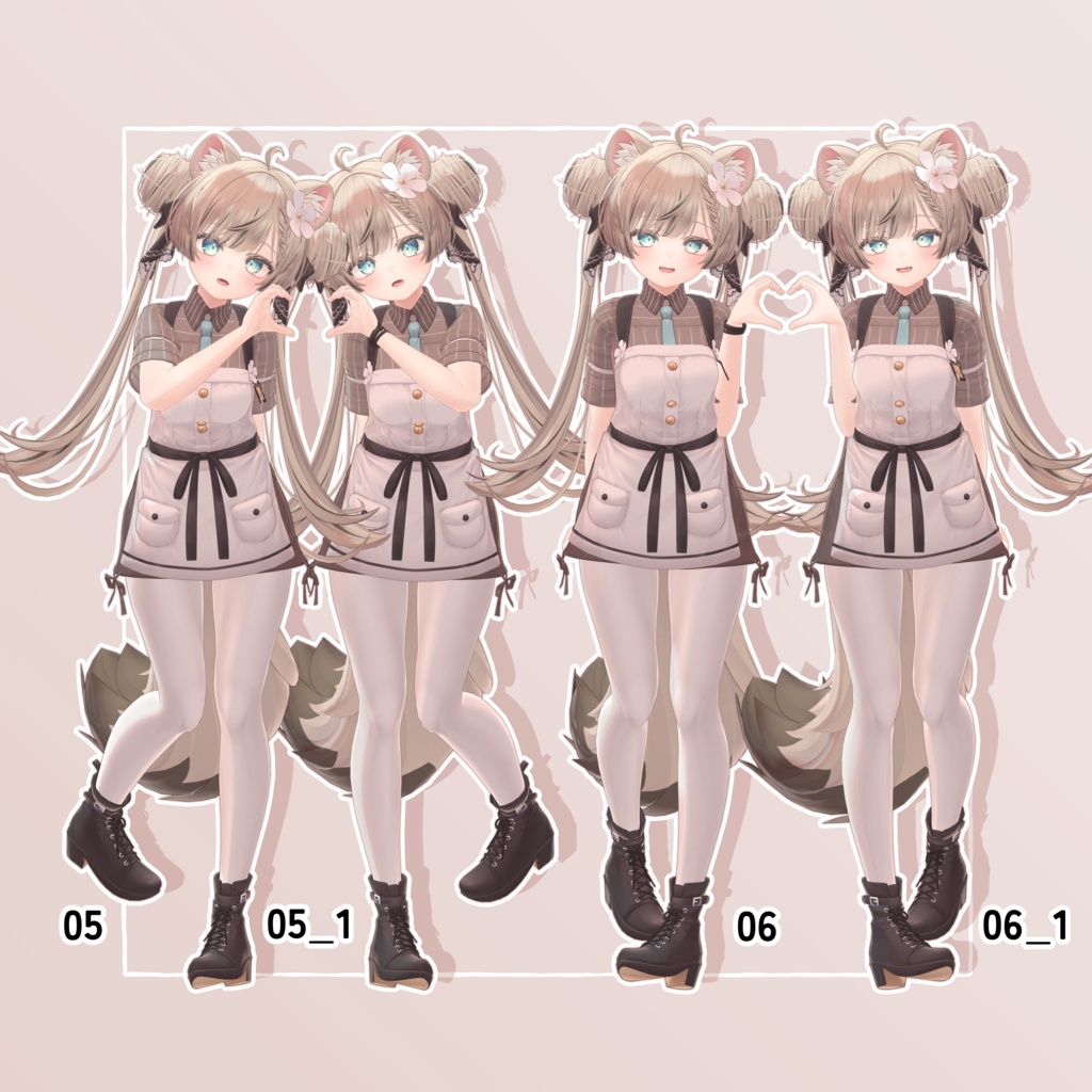 【お試し版あり】ハートポーズセット