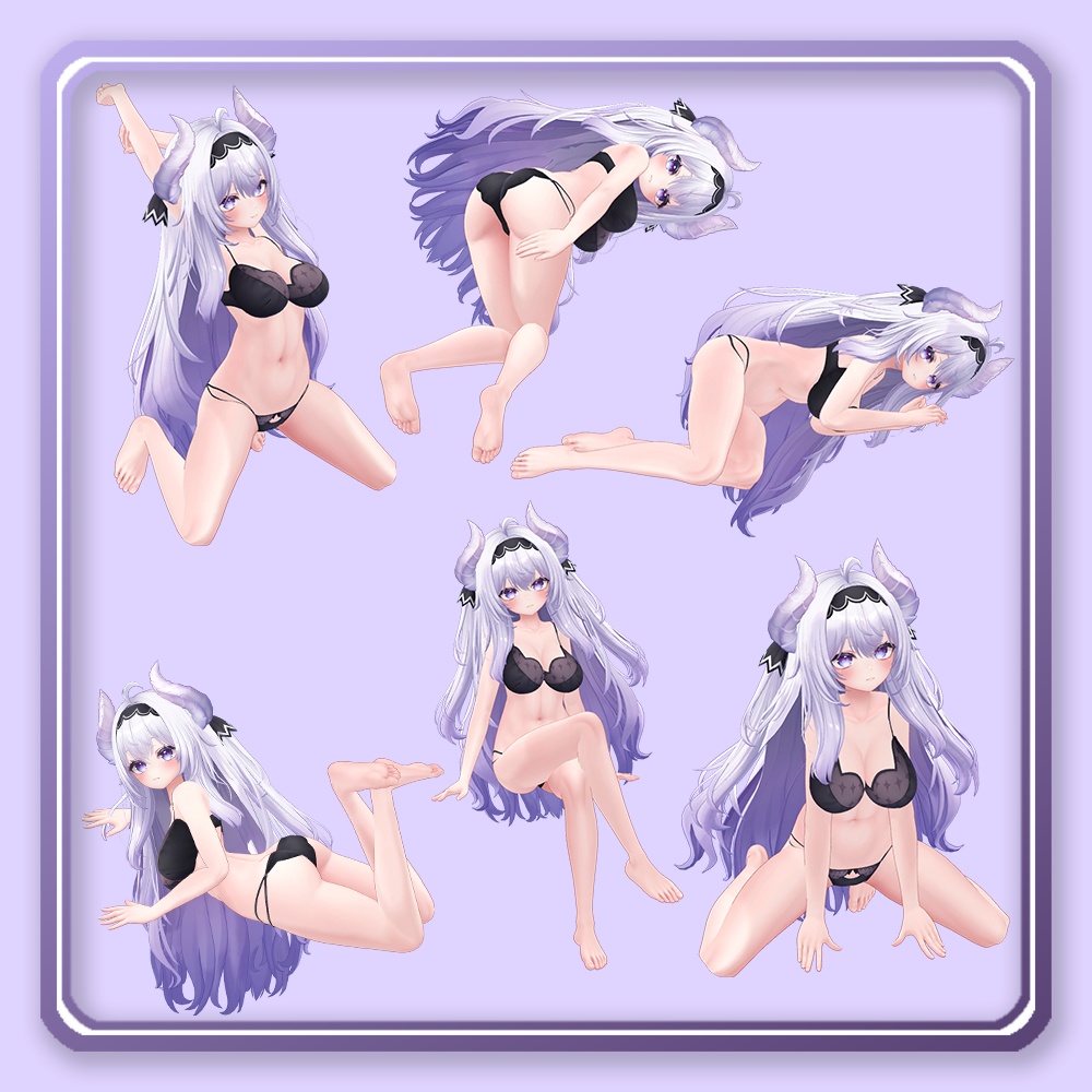 【無料版あり】VRChat撮影向けポーズ集 全30種【Pose Series A】