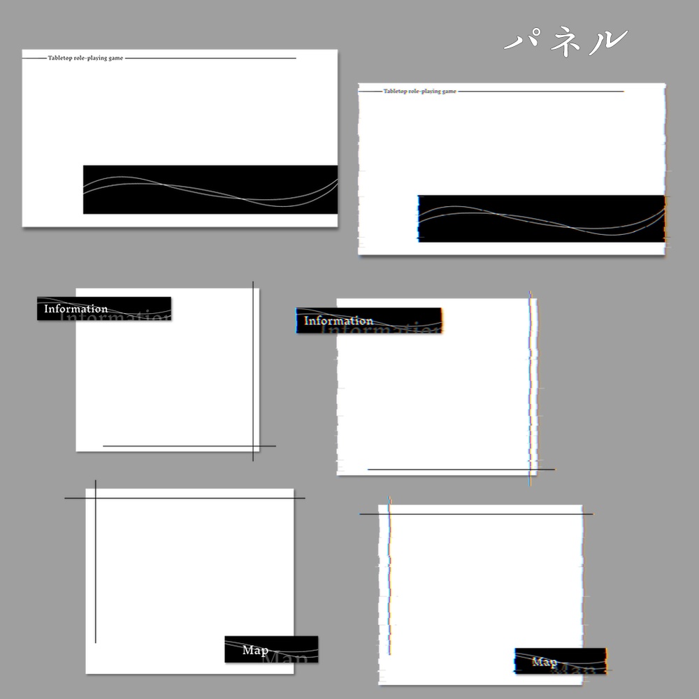 【TRPG】お洒落な部屋装飾素材セット【ココフォリア】