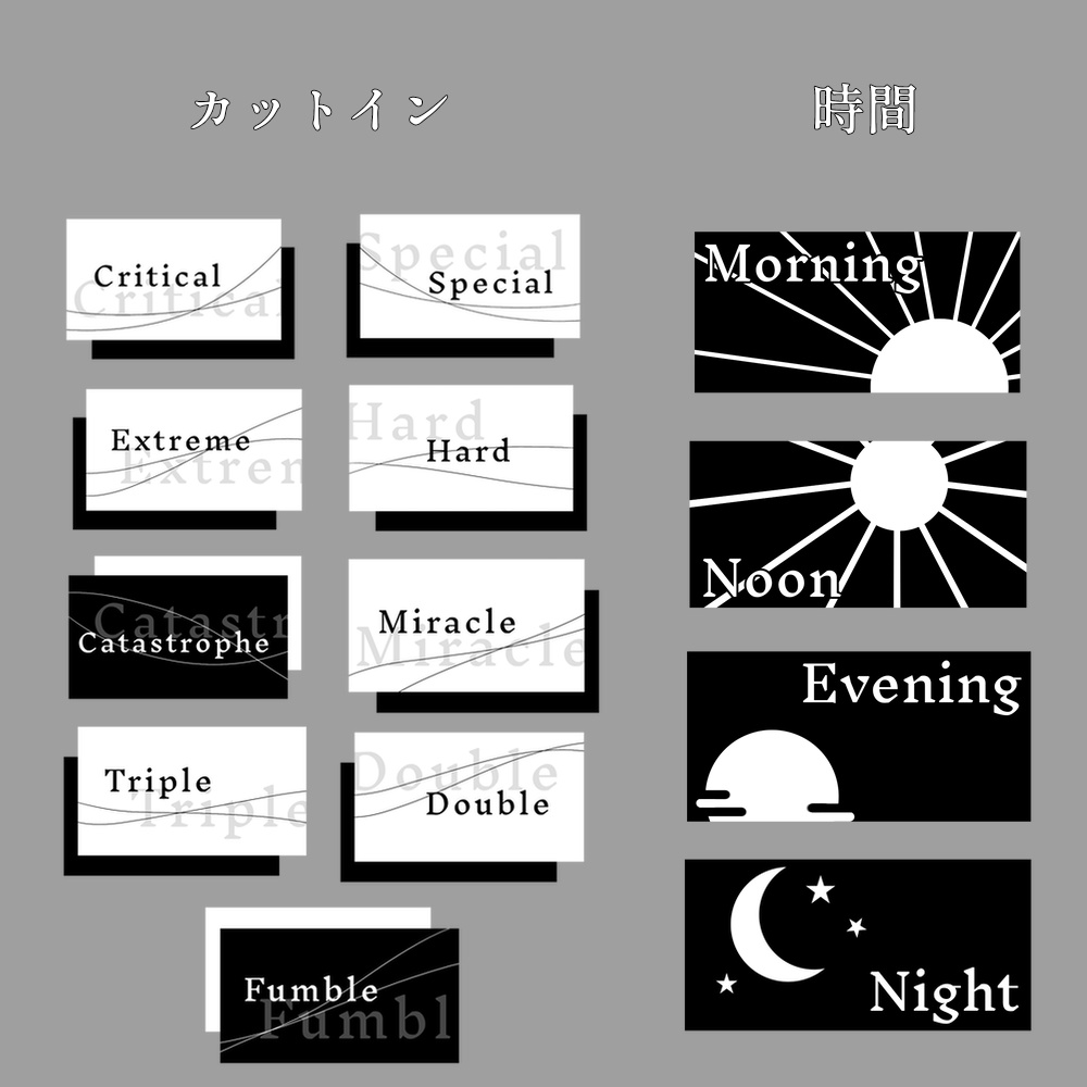 【TRPG】お洒落な部屋装飾素材セット【ココフォリア】