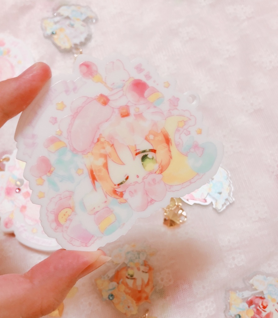 ゆめみるないつアクリルミラー&バッジ