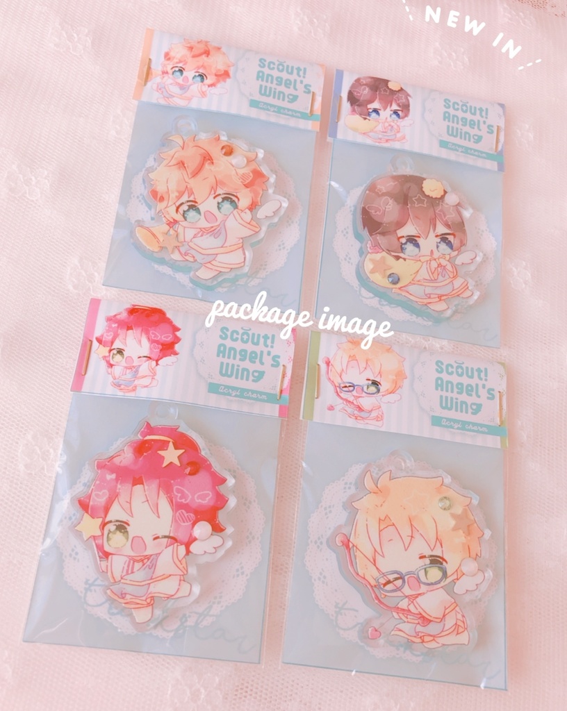 てんしとりすたアクリルチェーン