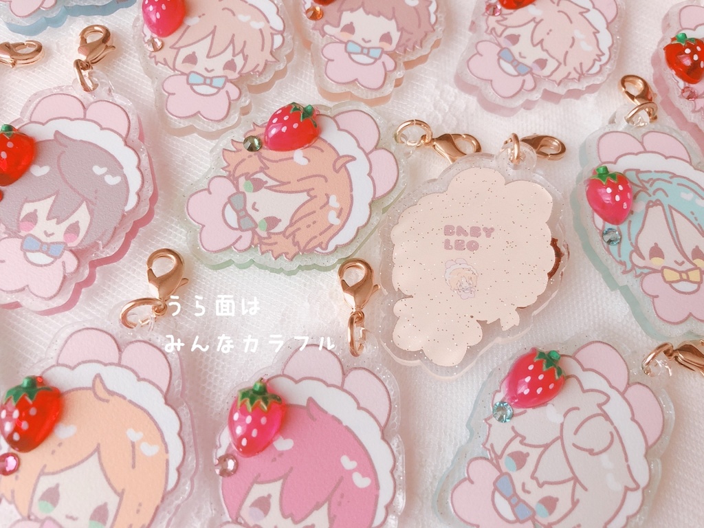 べびすたアクリルチャーム