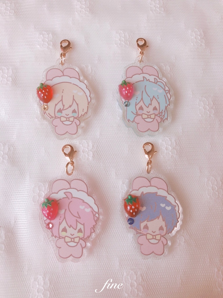 べびすたアクリルチャーム