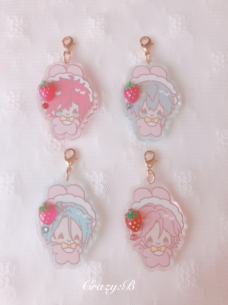 べびすたアクリルチャーム