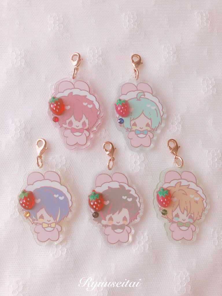 べびすたアクリルチャーム