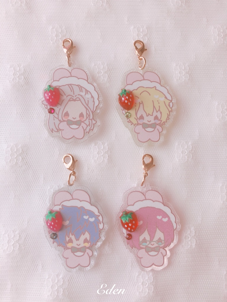 べびすたアクリルチャーム