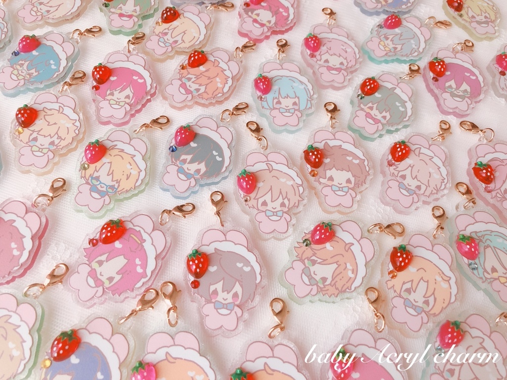 べびすたアクリルチャーム