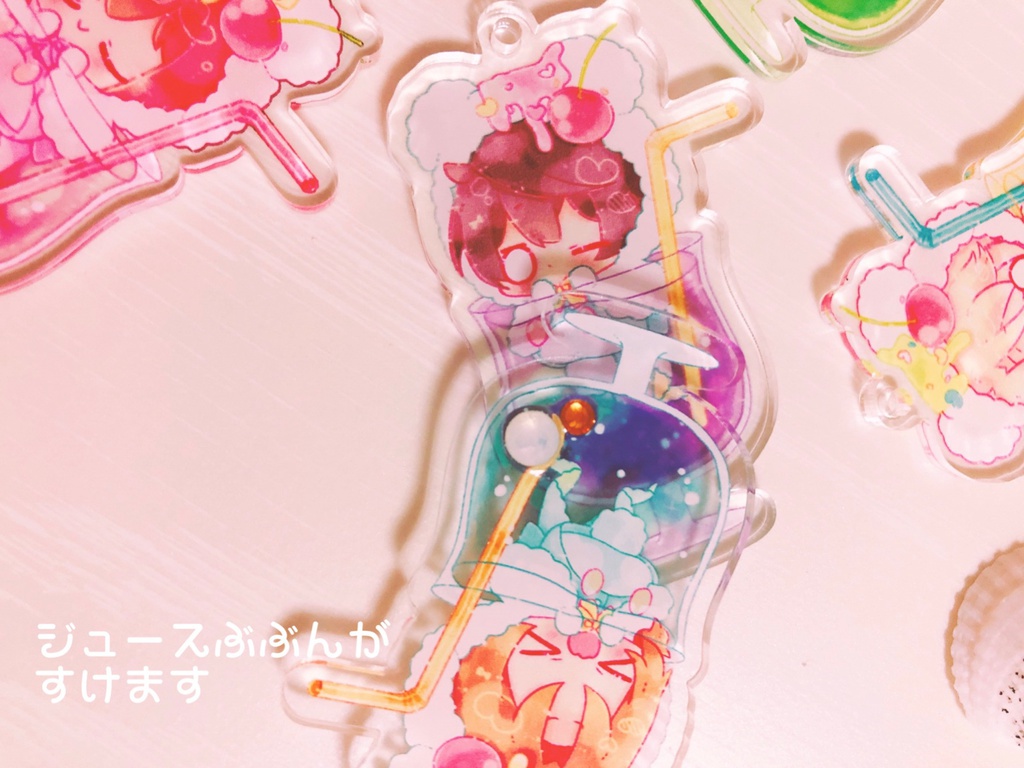 くりーむそーだアクキー