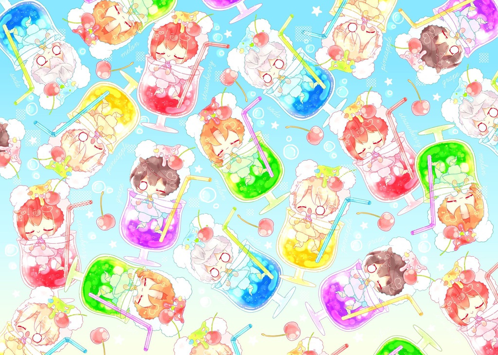 くりーむそーだアクキー