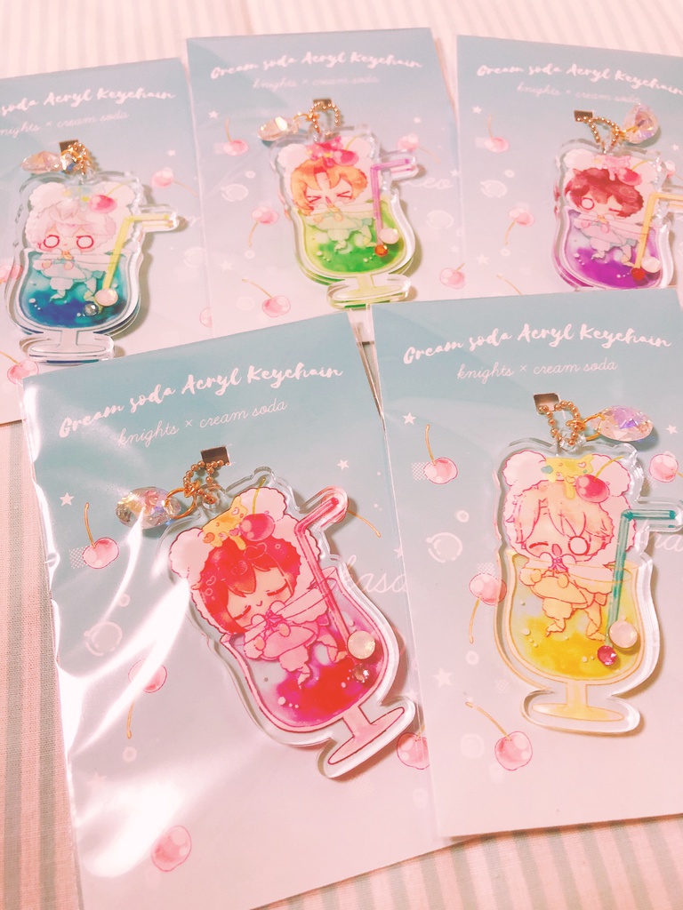 くりーむそーだアクキー