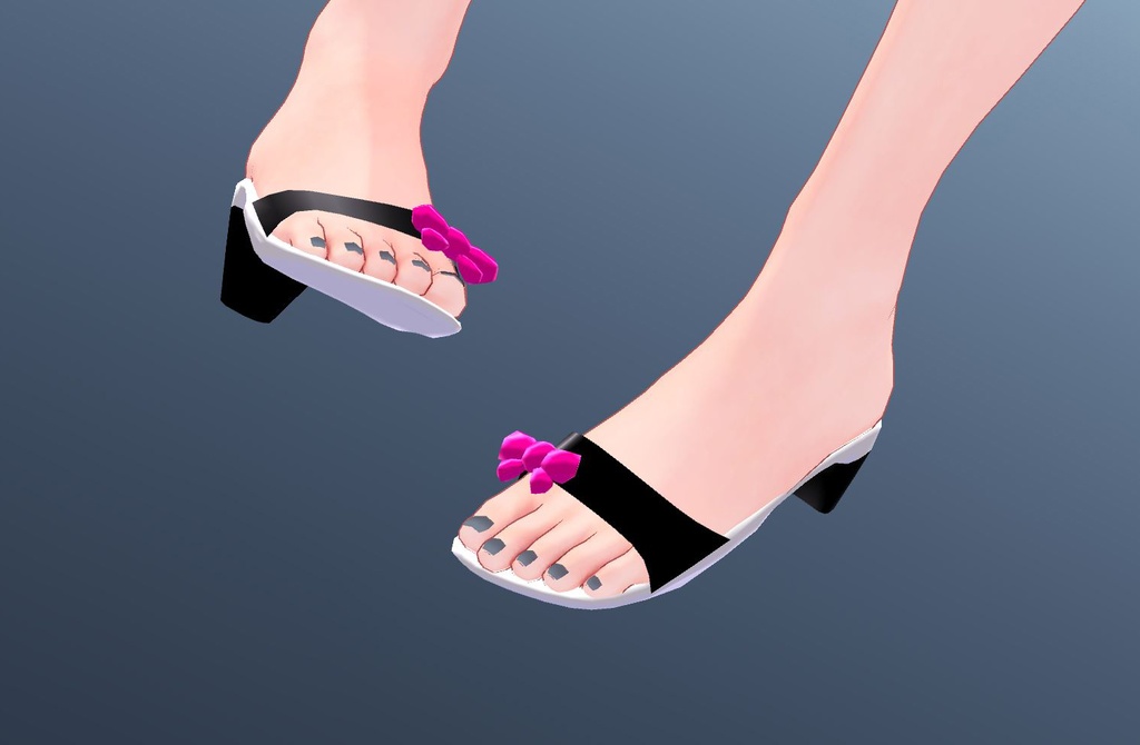 桔梗用の靴_[Sandle for Kikyo]_VRChat