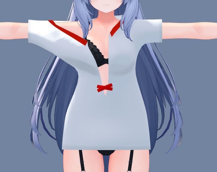 桔梗用のシャツ_[Shirt for Kikyo]_VRChat