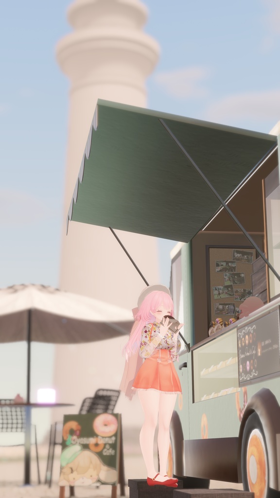 「セレスティア」 SpringHaze_CapeDress