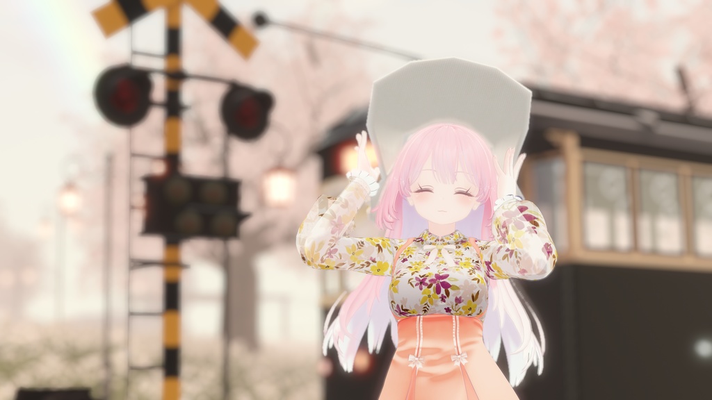 「セレスティア」 SpringHaze_CapeDress