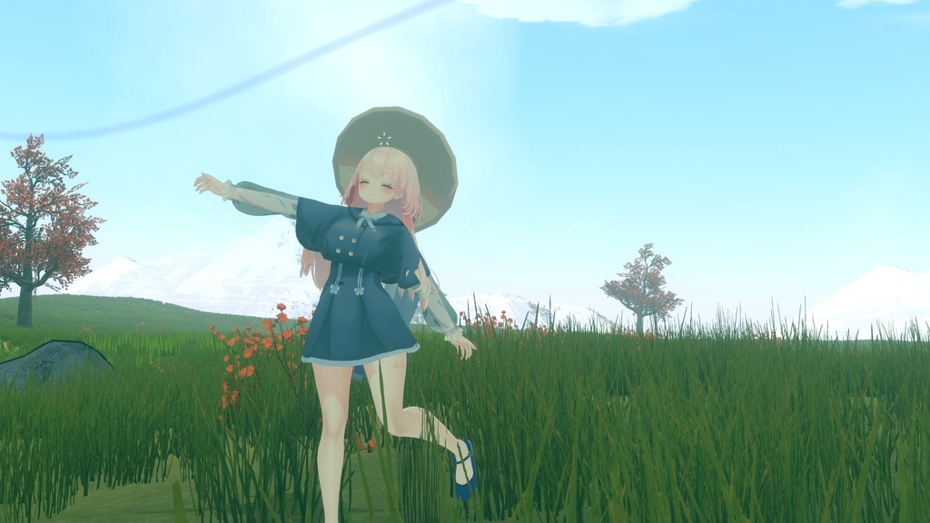 「セレスティア」 SpringHaze_CapeDress