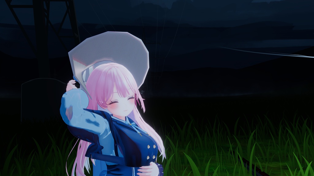 「セレスティア」 SpringHaze_CapeDress