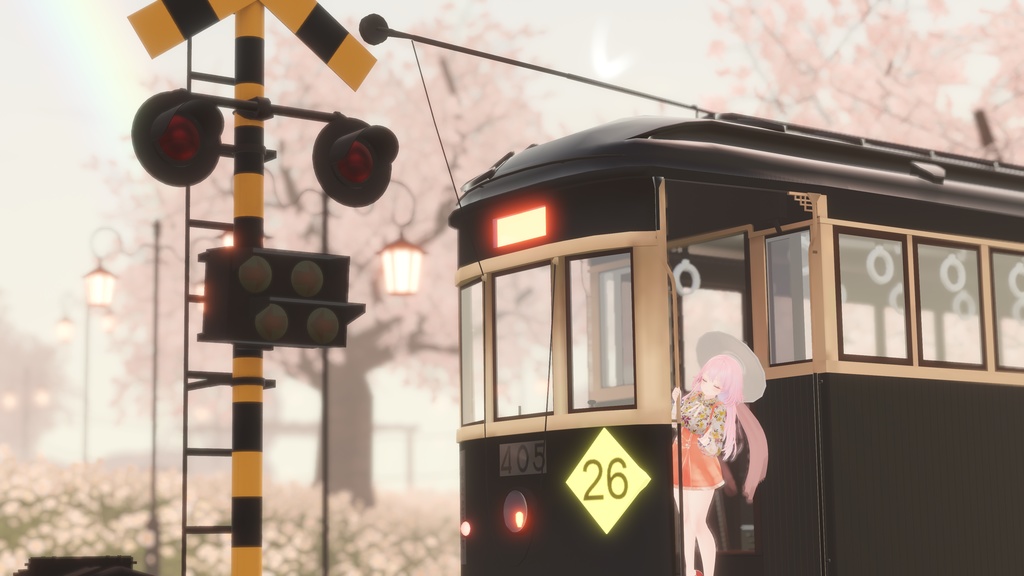 「セレスティア」 SpringHaze_CapeDress