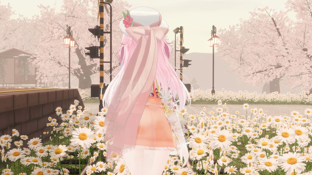 「セレスティア」 SpringHaze_CapeDress