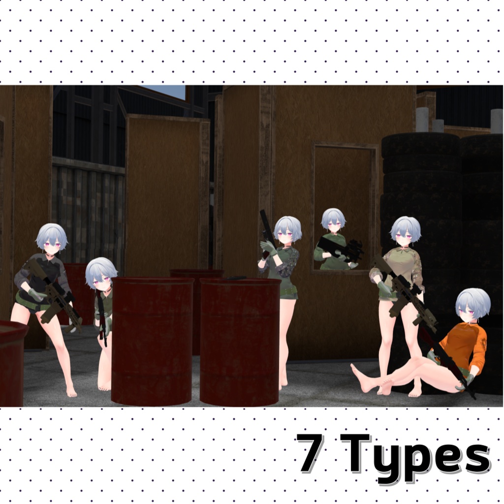 [桔梗]コンバットシャツフルセット(Kikyo Combat FullSet) 1&2 合 缩略图 9