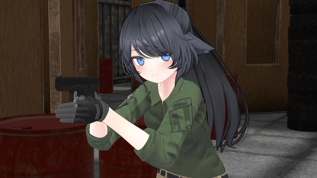 「デルタフレア」コンバットシャツフルセット DeltaFlair FullSet