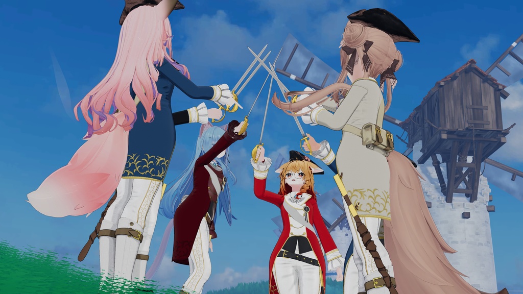 【4アバター対応】 革命精神 - Fusilier & Militia