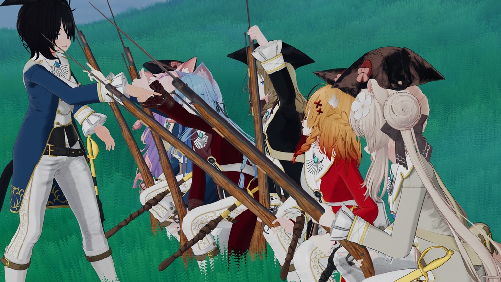 【4アバター対応】 革命精神 - Fusilier & Militia