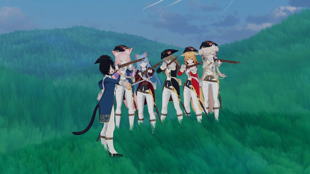 【4アバター対応】 革命精神 - Fusilier & Militia