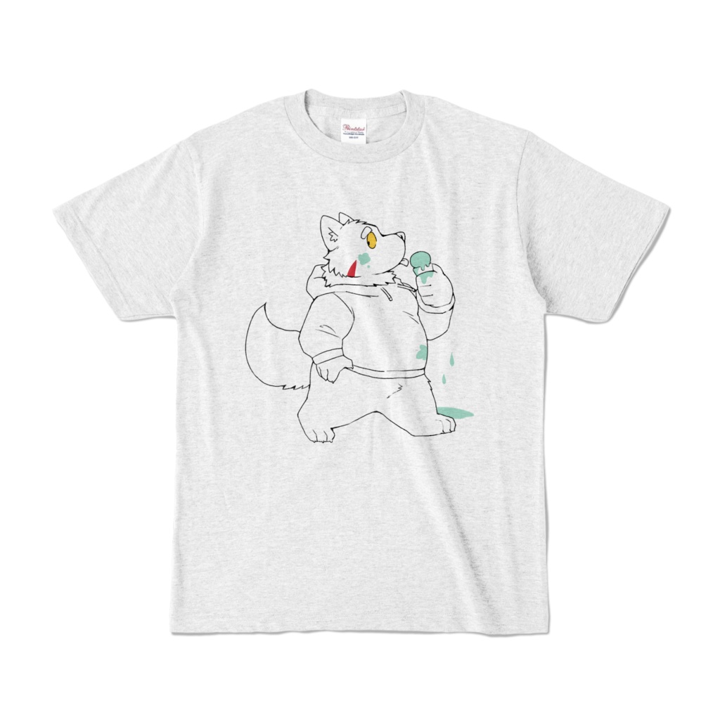 アッシュTシャツ アウトライン