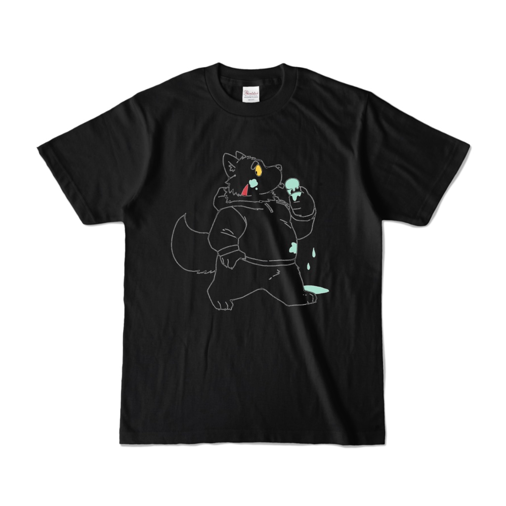 アッシュTシャツ アウトライン